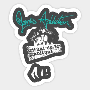 alternative rock band Sticker